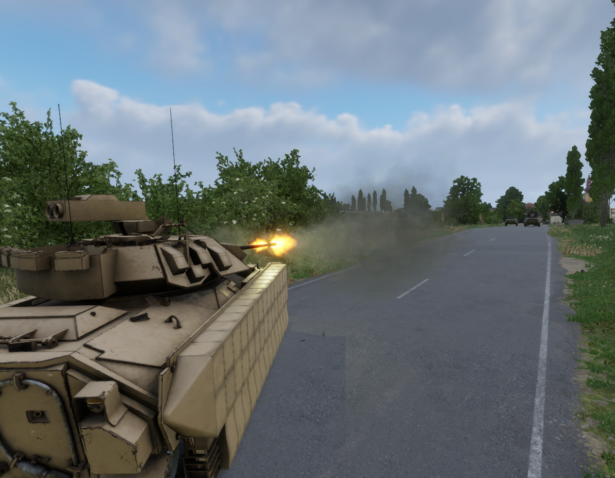 21st Cavalry Division Bradley Live Fire